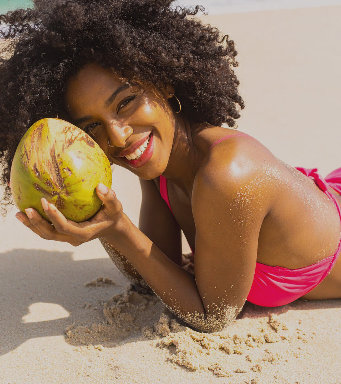 beachy babe glowing body oil