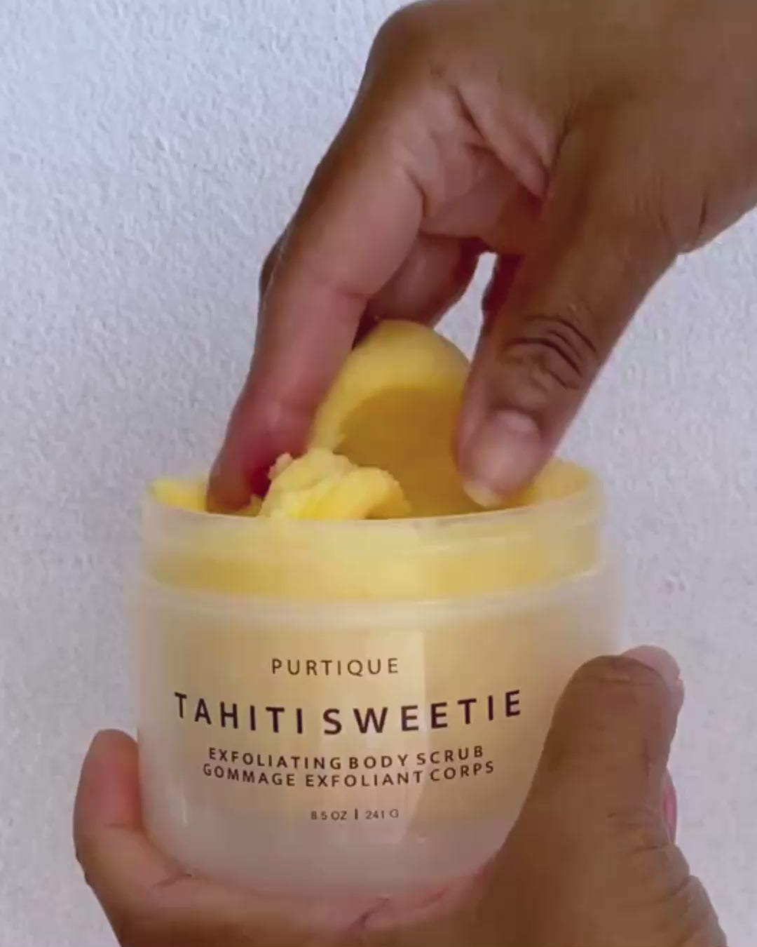 tahiti sweetie exfoliating body scrub