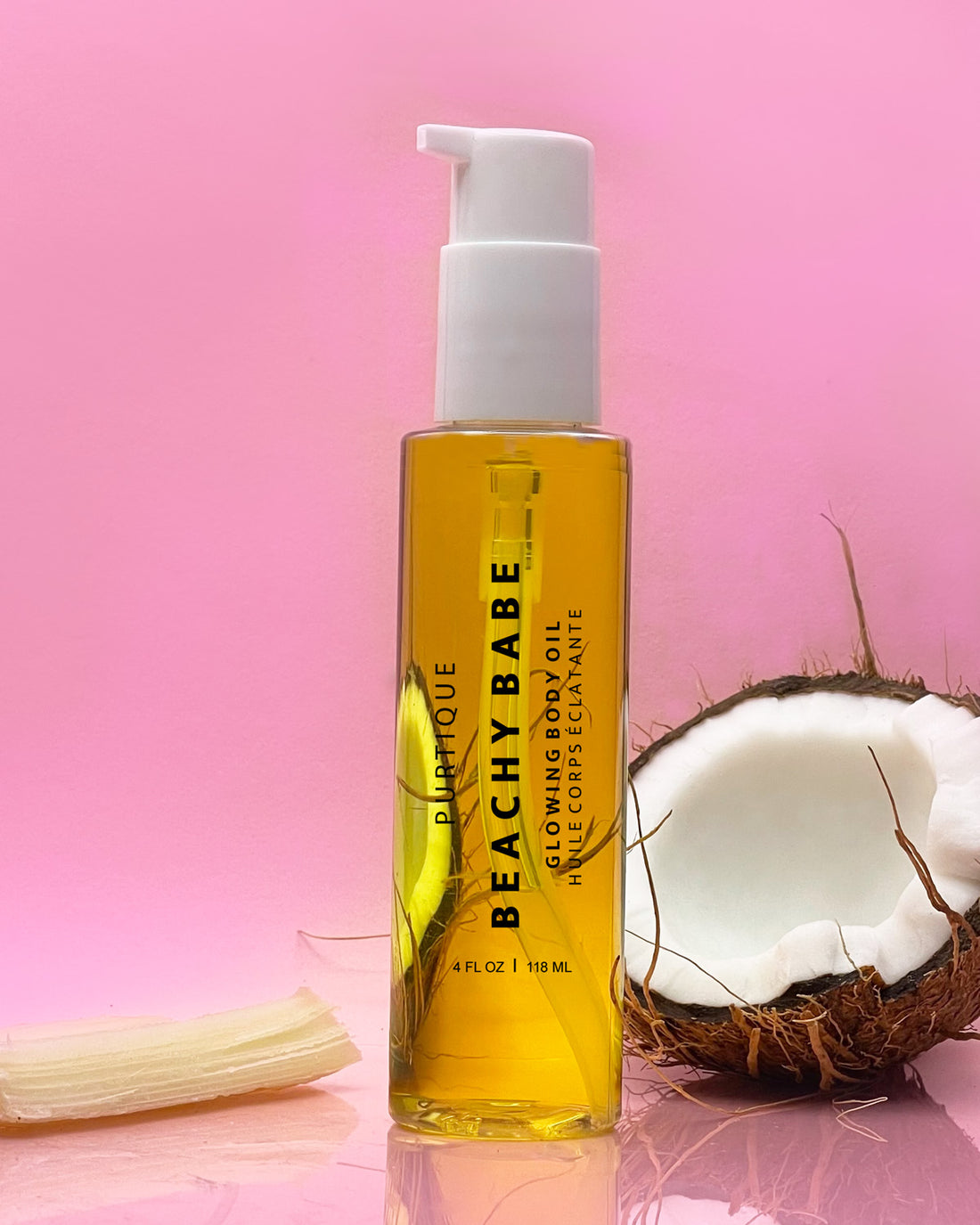 beachy babe glowing body oil