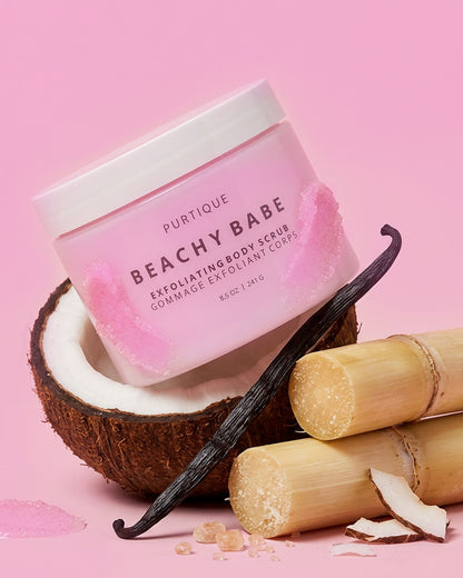 beachy babe exfoliating body scrub