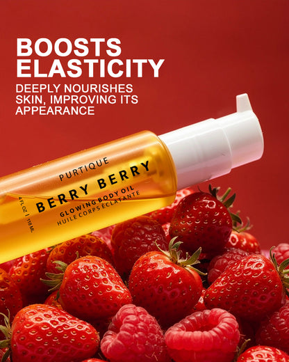 berry berry glowing body oil