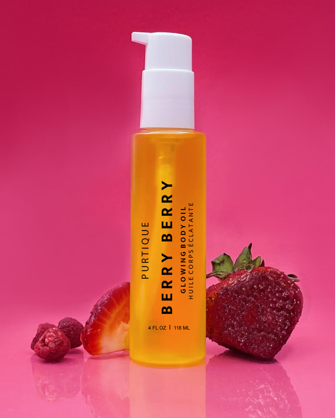 berry berry glowing body oil