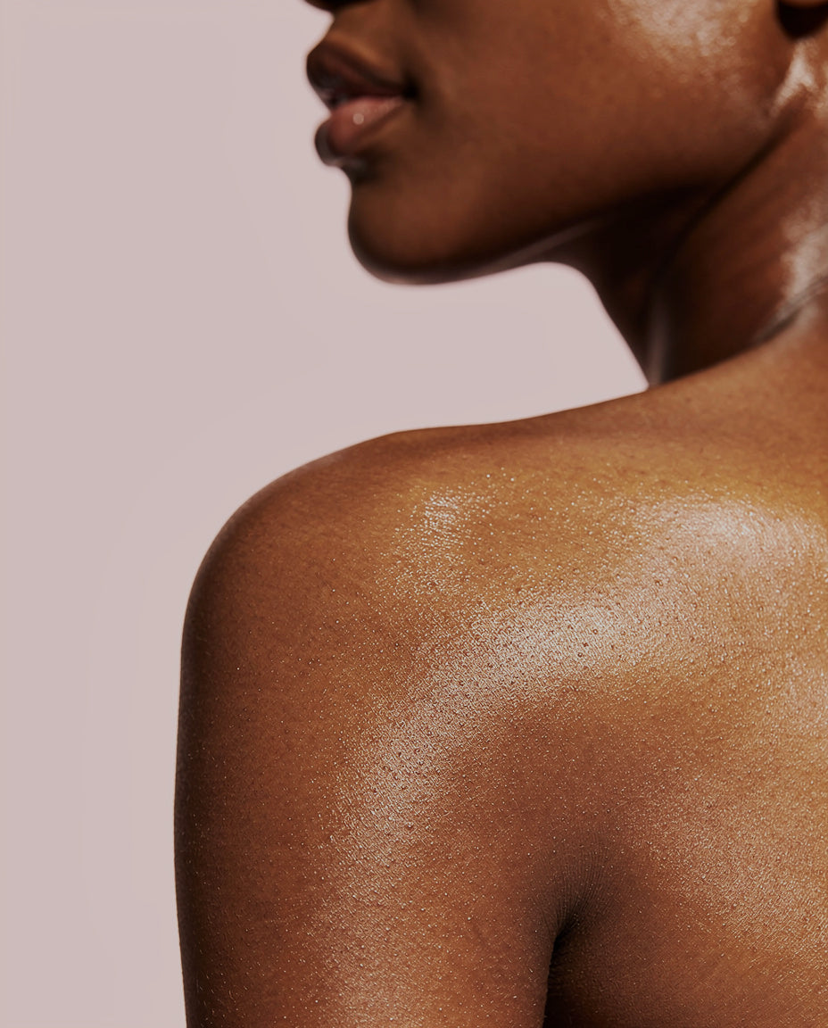 berry berry glowing body oil