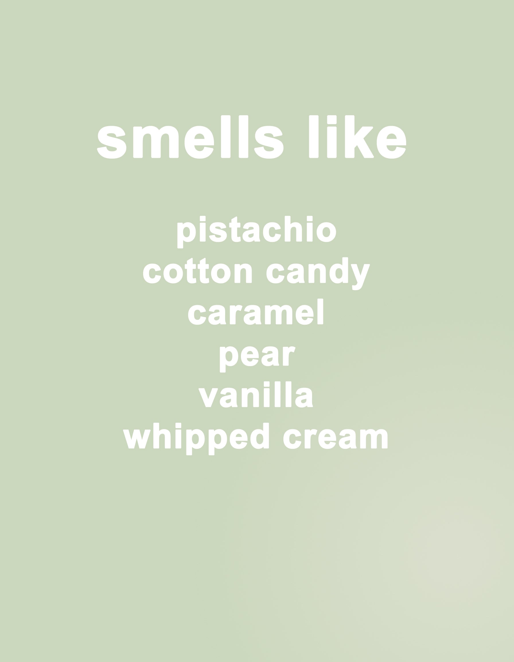 pistachio cream perfume oil