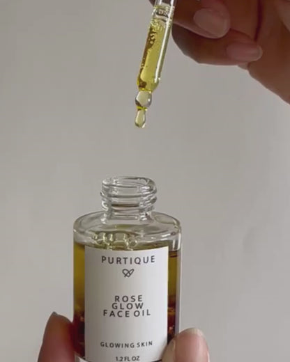 rose glow face oil