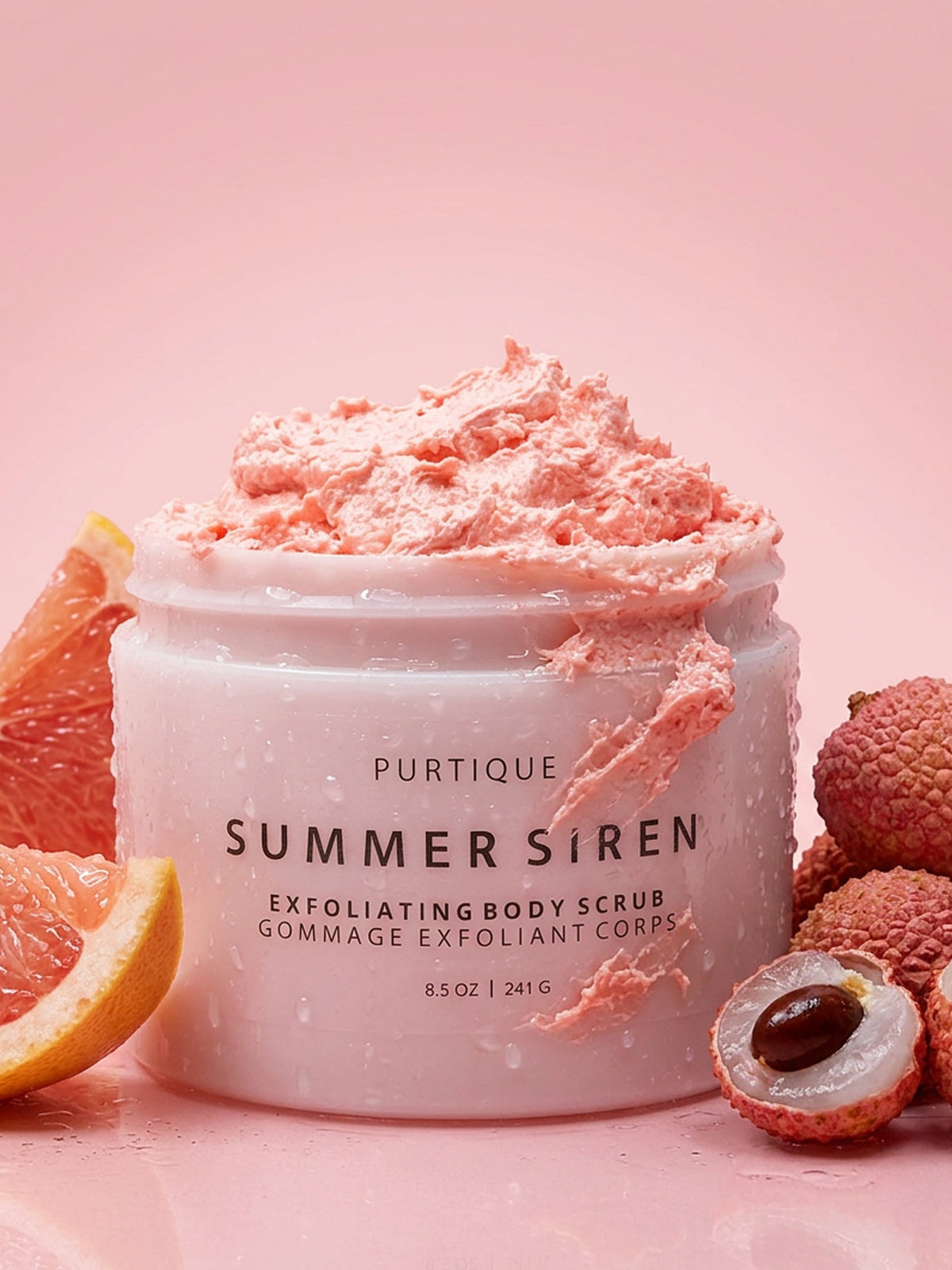 summer siren exfoliating body scrub