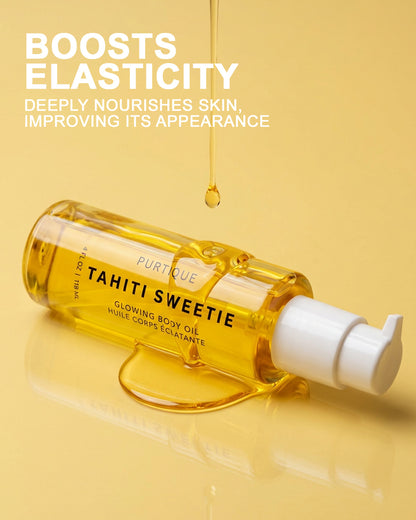 tahiti sweetie glowing body oil