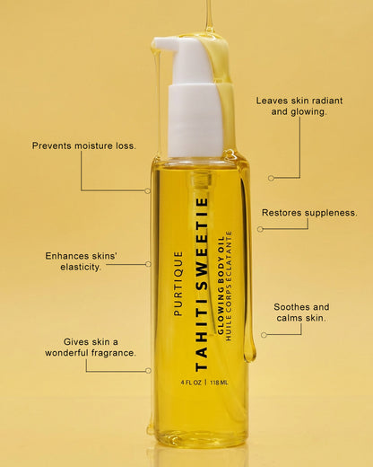 tahiti sweetie glowing body oil