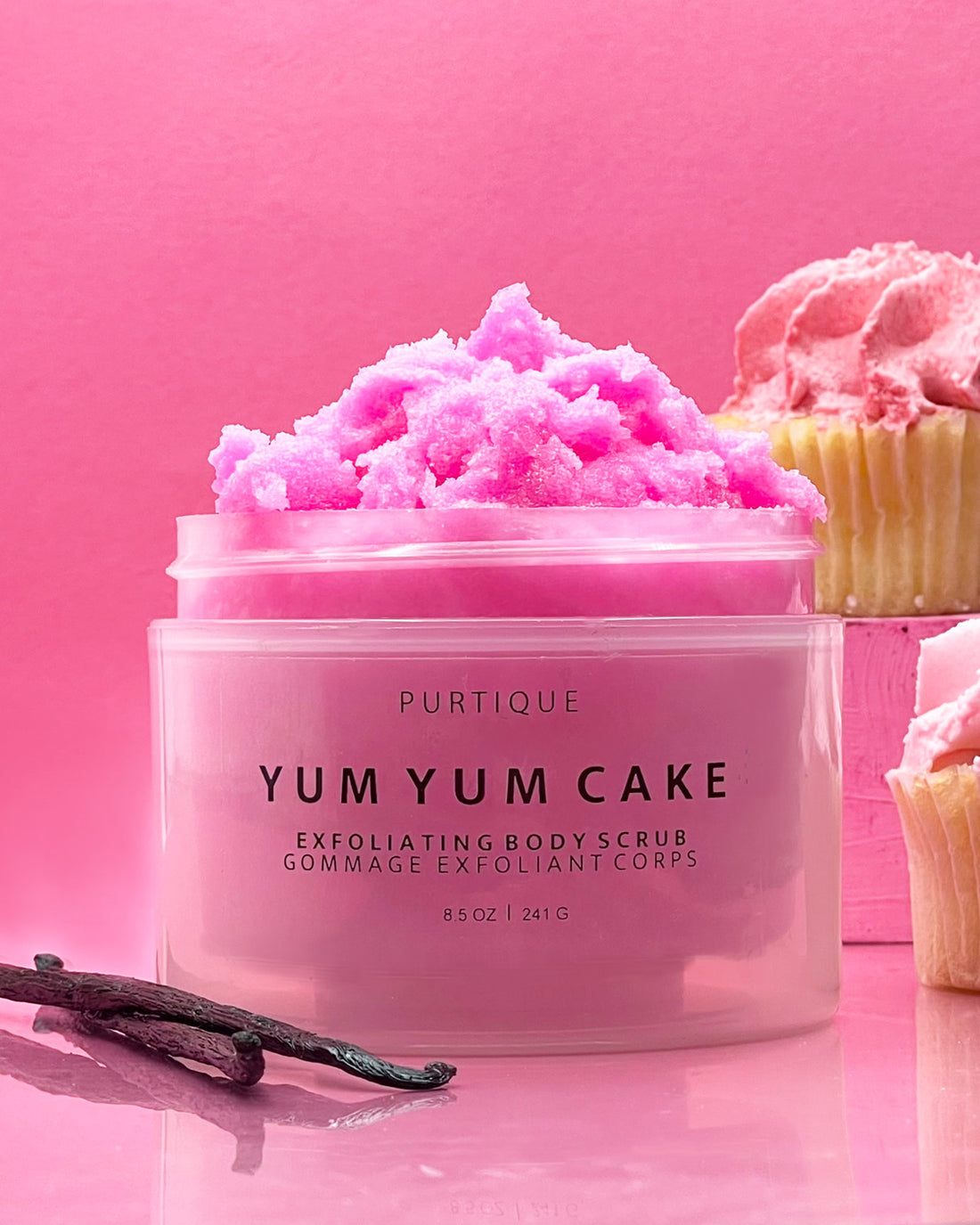 yum yum cake exfoliating body scrub