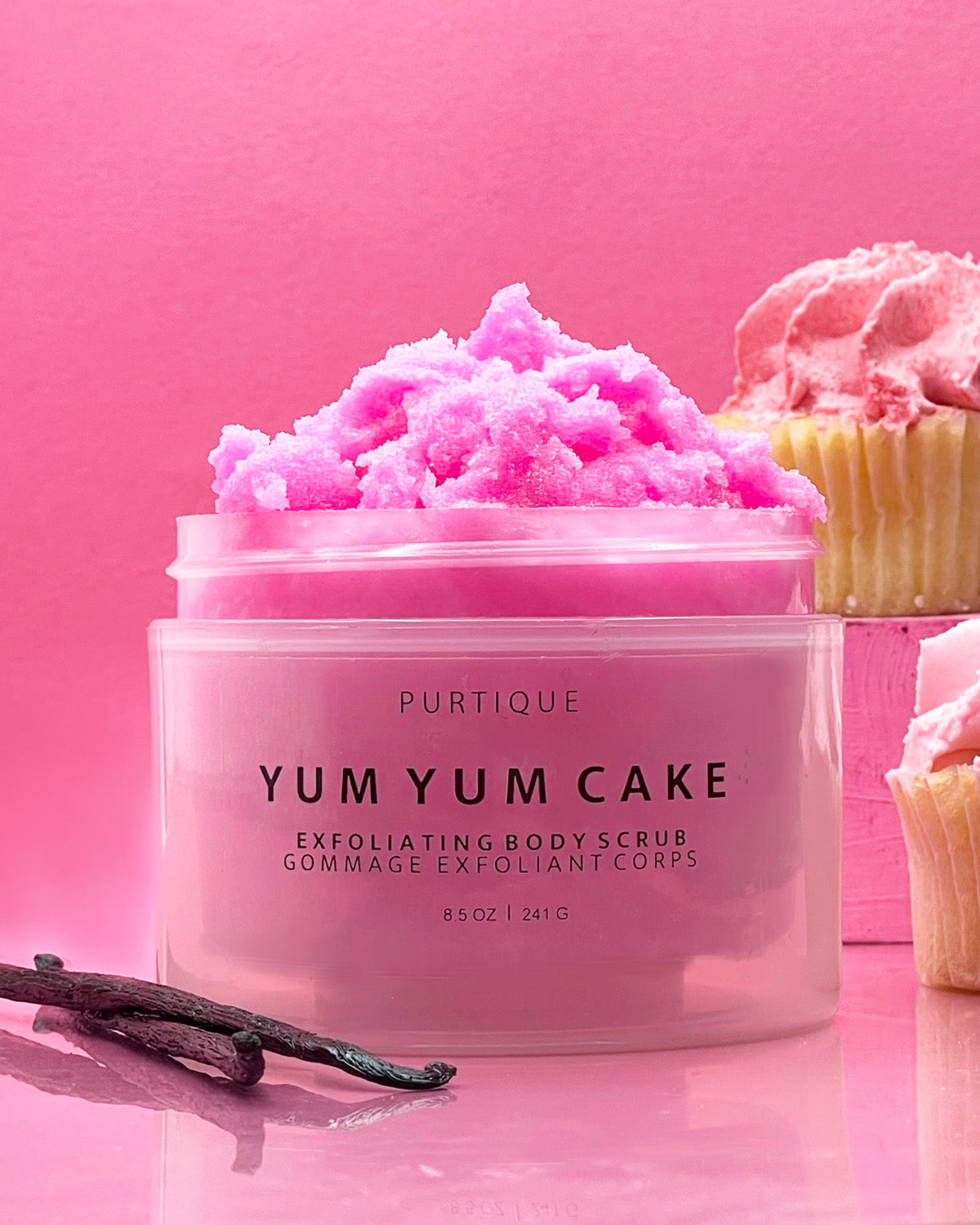 yum yum cake exfoliating body scrub